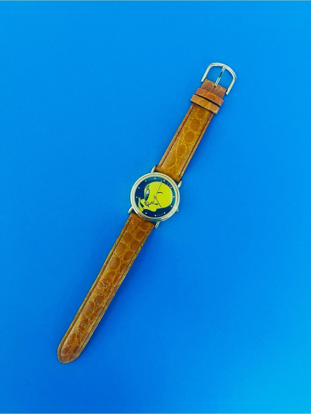 Vintage 90s Tweety Bird Watch Looney Tunes Warner Bros